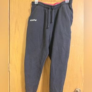 CCM Mens Charcoal Jogger Pants